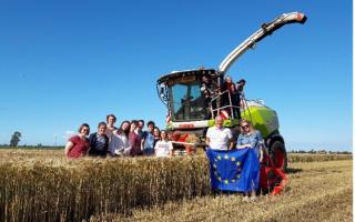 Italiaanse leerlingen in het Meetjesland